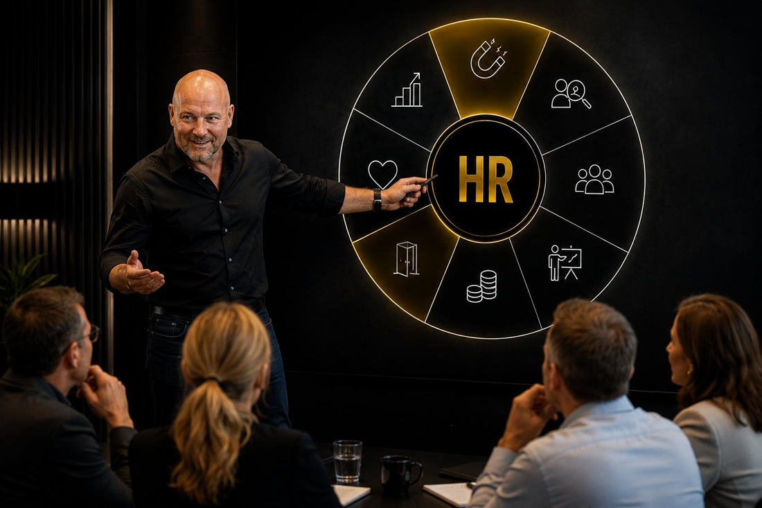 Søren Ellegaard holder foredrag om HR-hjulet